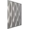 Ekena Millwork 19 5/8in. W x 19 5/8in. H Ariel EnduraWall Decorative 3D Wall Panel Covers 2.67 Sq. Ft. WP20X20AICST - alternate 3